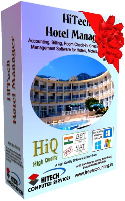 Bar code print software , software for trading, Restaurant software, industry software in india, Barcode Scanner Software, Hotel Management Software, Hotel Software, Accounting Software for Hotels, Hotel Software, Billing and Accounting Software for management of Hotels, Restaurants, Motels, Guest Houses. Modules : Rooms, Visitors, Restaurant, Payroll, Accounts & Utilities. Free Trial Download